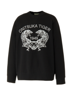 SWEAT TOP - BLACK | Onitsuka Tiger Hong Kong