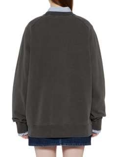 WASHED SWEAT TOP