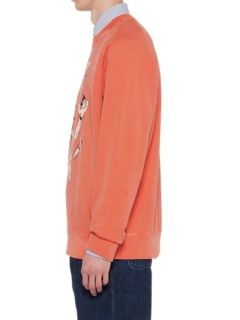 SWEAT-OBERTEIL IM WASHED-LOOK