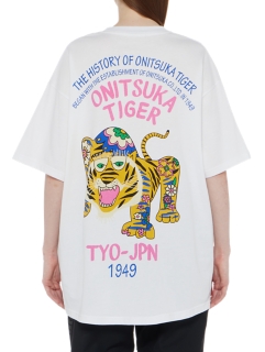 OVERSIZED GRAPHIC T WHITE/PINK