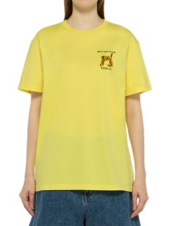 Onitsuka Tiger GRAPHIC TEE YELLOW 2183B539