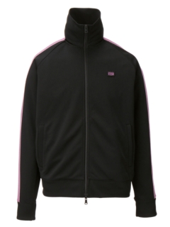 TRACK TOP|BLACK/LIGHT PURPLE|Onitsuka Tiger 대한민국