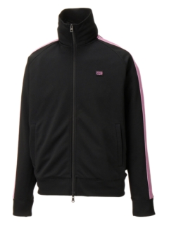 トップス Onitsuka Tiger TRACK TOP Onitsuka Tiger TRACK TOP BLACK/LIGHT PURPLE 2183B544