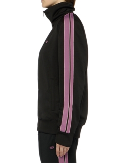 Onitsuka Tiger TRACK TOP BLACK/LIGHT PURPLE 2183B544