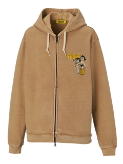 Onitsuka Tiger WASHED SWEAT HOODIE BROWN 2183B568