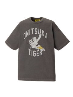 Onitsuka Tiger WSD OVERSIZED GRAPHIC T HEATHER GREY 2183B574