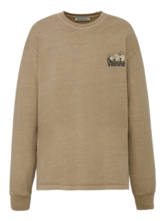 WASHED LONG SLEEVED GRAPHIC TEE