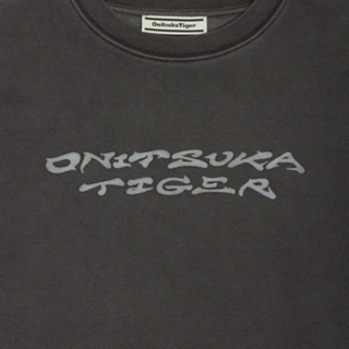 Washed sweat top | Official online store | Onitsuka Tiger FI