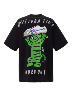 OVERSIZED GRAPHIC T - BLACK | Onitsuka Tiger Official Store AU