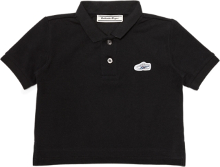 Unisex KIDS POLO SHIRT Performance Black KIDS CLOTHING