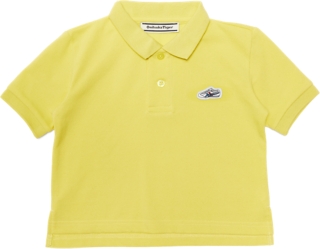 Unisex KIDS POLO SHIRT Yellow KIDS CLOTHING Onitsuka Tiger