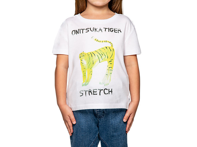 Alternative image view of KIDS GRAPHIC TEE, Real White/Huddle Yellow