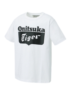 KIDS LOGO TEE WHITE/BLACK