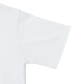 KIDS LOGO TEE WHITE/BLACK