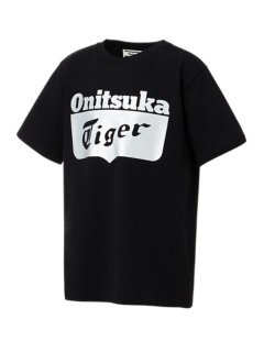 KIDS LOGO TEE BLACK/SILVER