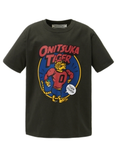 KIDS GRAPHIC TEE DARK GREY