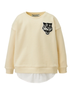 KIDS SWEAT TOP BEIGE