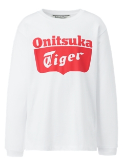 Onitsuka tiger t shop shirt fille bordeaux