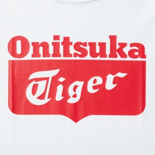 KIDS LS LOGO TEE WHITE/RED