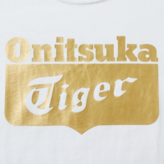 KIDS LOGO TEE WHITE/GOLD