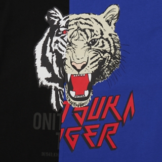 KIDS GRAPHIC TEE BLACK/ BLUE