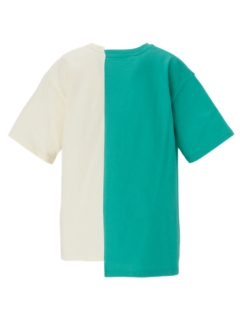 KIDS GRAPHIC TEE GREEN/LIGHT BEIGE