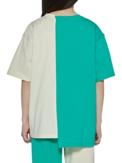 KIDS GRAPHIC TEE GREEN/LIGHT BEIGE