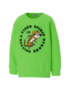 KIDS SWEAT TOP HOT GREEN