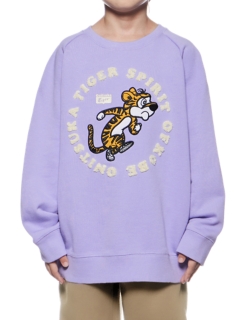 KIDS SWEAT TOP KIDS PURPLE Onitsuka Tiger Philippines