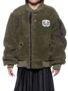 KIDS BOMBER JACKET | Kids | Khaki | KIDS CLOTHING | Onitsuka