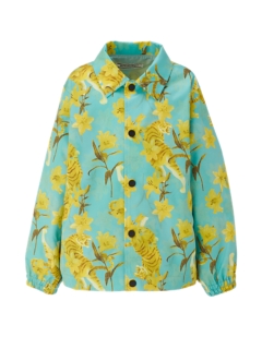 KIDS P COACH JACKET LIGHT GREEN/LIGHT PINK