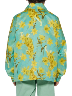 KIDS P COACH JACKET LIGHT GREEN/LIGHT PINK