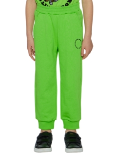 Unisex KIDS SWEAT PANTS | Hot Green | KIDS CLOTHING | Onitsuka Tiger