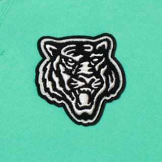 KIDS SWEAT TOP BLUE GREEN