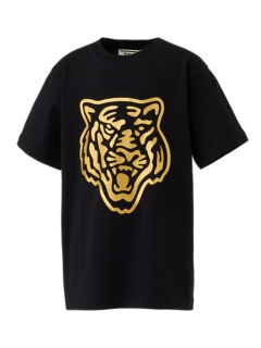 KIDS LOGO TEE BLACK/GOLD