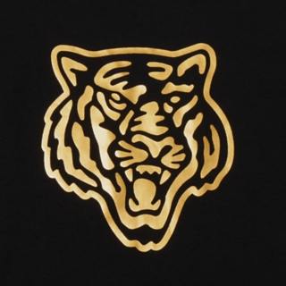 KIDS LOGO TEE BLACK/GOLD