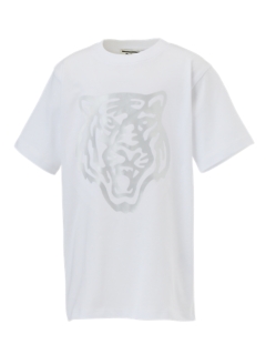 KIDS LOGO TEE WHITE/SILVER