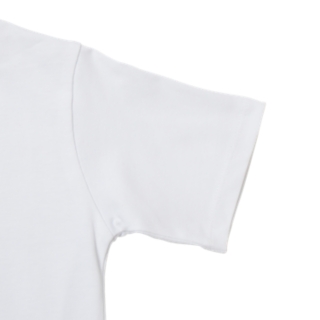 KIDS LOGO TEE WHITE/SILVER