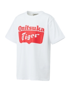 KIDS LOGO TEE WHITE/RED