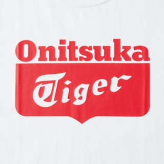 KIDS LOGO TEE WHITE/RED