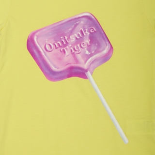 Onitsuka Tiger KIDS GRAPHIC TEE YELLOW/PURPLE 2184A289