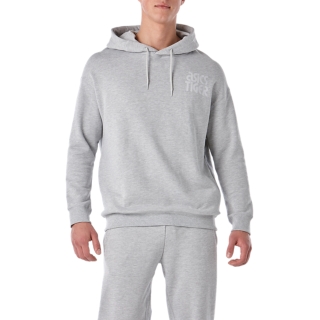 Big best sale grey hoodie