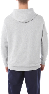 Sweatshirt com capuz ASICS Logo Full Zip cinzento - 1201A826.101