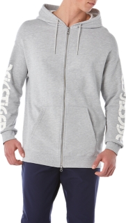 Men's White Graphic Pullover Sweatshirt & Sweatpants For Big And