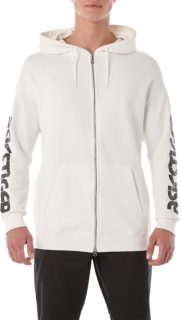 asics zip hoodie