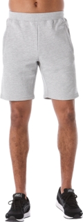 mens long sweat shorts