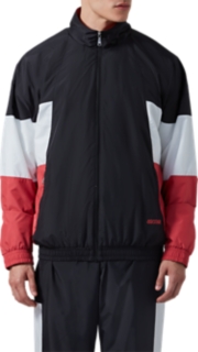 MEN'S TRACK JACKET, Brilliant White/Deep Mars