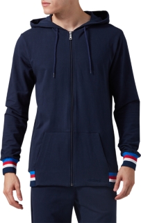sweat zippe asics