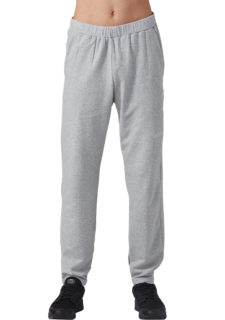 Download Men's Logo Sweat Pants | Mid Grey Heather | Pants | ASICS