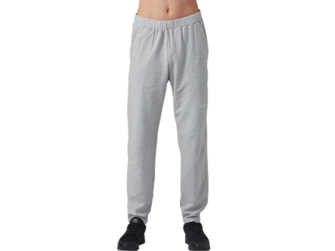MEN'S Logo Sweat Pants | Mid Grey Heather | Pants & Tights | ASICS